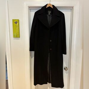 Men’s XL Tall Long Cashmere Blend Coat